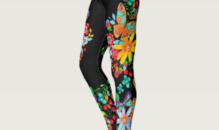 Bohemian Butterfly Floral  Leggings