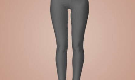Davy's Gray Solid Color  Leggings