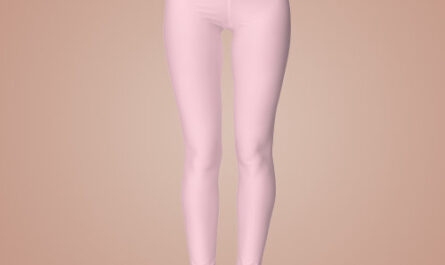 Millennial Pink Solid Color  Leggings