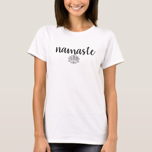 Namaste-Spiritual-Meditation-Modern-Yoga   T-Shirt