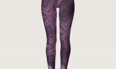 Purple Leggings Yoga Pants