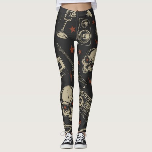 Rock'N Roll/Punk Leggings