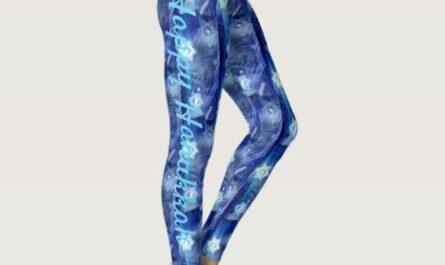Happy Hanukkah Jogging Legging Yoga Pants