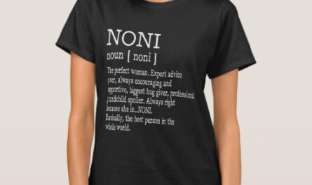 Noni Definition Grandma Announcement Gift Noni T-Shirt