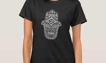 Hamsa Symbol Yoga T-Shirt