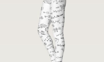 Mathematics Equations Womens Yoga Running Leggings