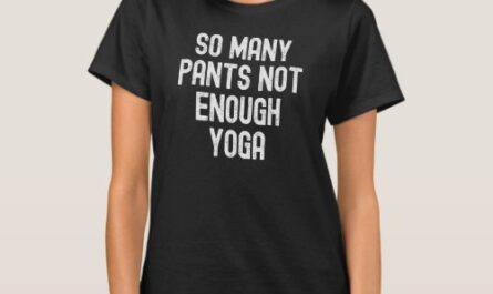 Men Women So Many Pants Not Enough Yoga T-Shirt