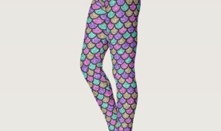 Pastel Mermaid Scales  Leggings