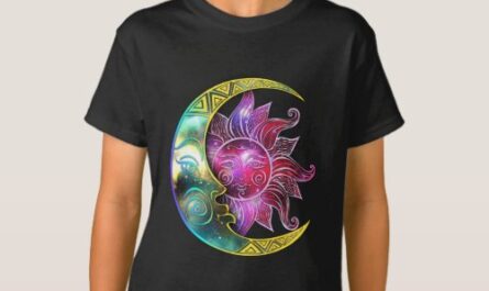 Spiritual Sun Moon Galaxy T-Shirt