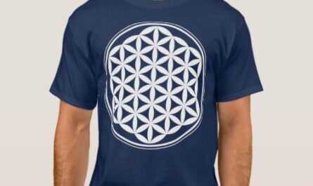 White Flower of life T-Shirt