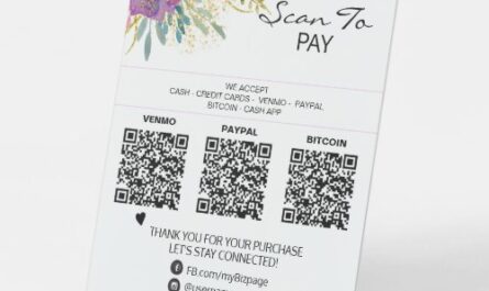 *~* 3 PAYMENTS Table Tent QR Tabletop Flowers Pedestal Sign