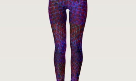 Chain link Red Leggings