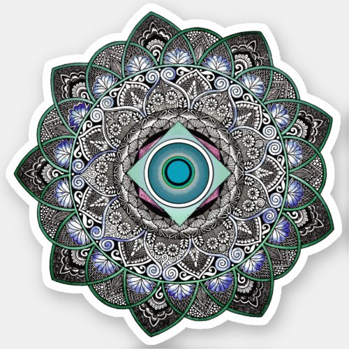 Custom-Cut Vinyl Sticker