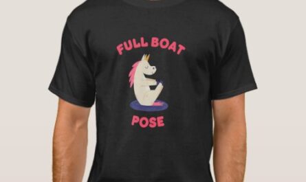 Full Boat Pose Paripurna Navasana Yoga  French Yog T-Shirt