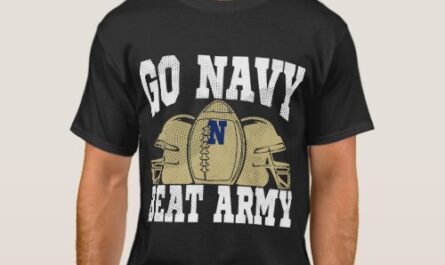 Go Navy Beat Army America_s Football Game Day Retr T-Shirt