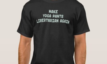 Make Yoga Pants Libertarian Again Mindfulness Adul T-Shirt