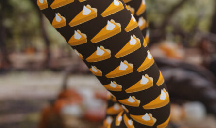 Thanksgiving Pumpkin Pie Leggings