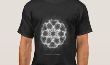 Awakentheworld.com T-shirt- Fractal Flower of Life T-Shirt