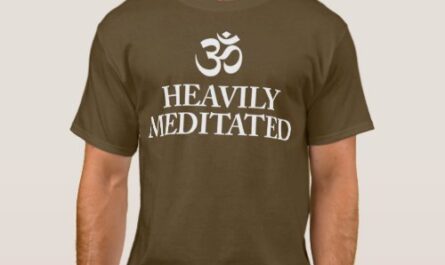 Funny Yoga Om Meditation Heavily Meditated T T-Shirt