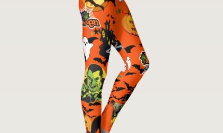 Halloween Everything Cute Leggings Witch Ghost Bat