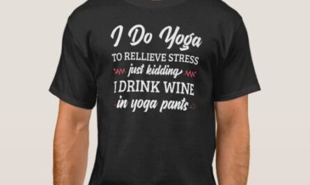 I do yoga I drink wine in yoga pants – funny Medit T-Shirt