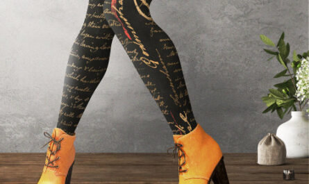 Jane Austen Handwriting Leggings