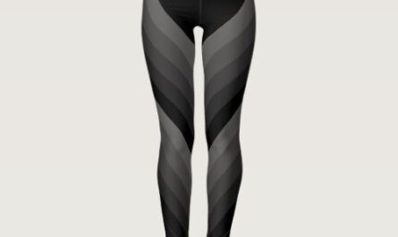 Large Diagonal Gradient Stripe Legging