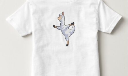 Llama at Yoga Fitness Toddler T-shirt