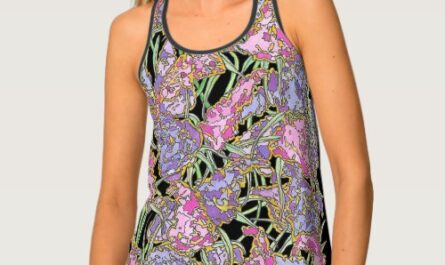 retro boho hippie vintage groovy 60s 70s gift yoga tank top