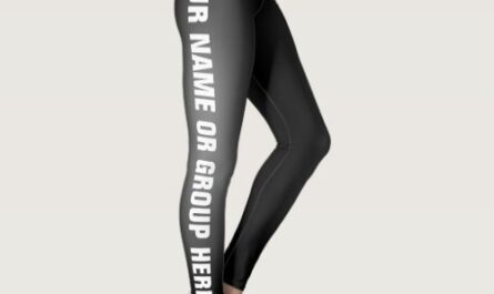 Write Your Name Black Fade Custom Leggings Vers 2