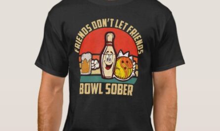 Bowling And Beer Dont Let Friends Bowl Sober Drink T-Shirt