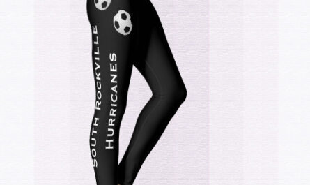 CHOOSE YOUR COLOR Soccer Team Leggings with Name