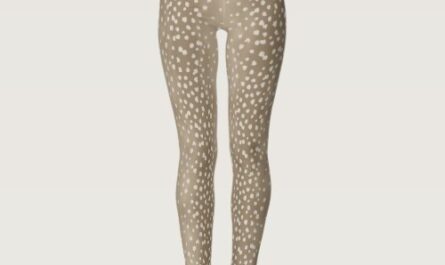 Fawn Spots Baby Deer Patterned Costume Leggings