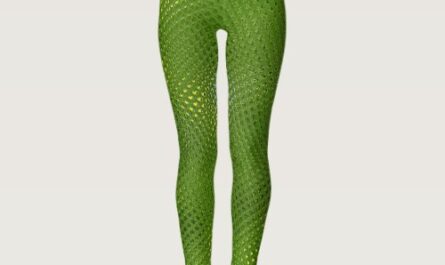 Green Lizard Print Leggings
