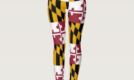 Maryland Flag Pride Leggings Yoga Pants