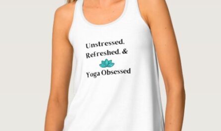 “Unstressed, Refreshed, and Yoga Obsessed” Tank Top