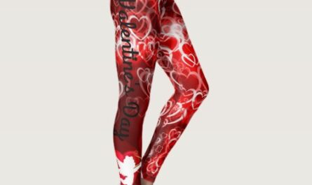 Valentine's Day Cupid Hearts Leggings Yoga Pants