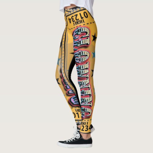Women's leggings Clowning