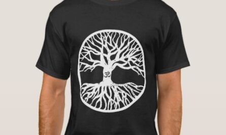 Yoga Aum Om Ohm Symbol Tree Of Life T-Shirt