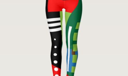 Abstract Christmas Design Leggings