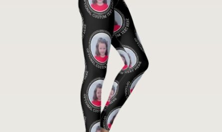 Create a Custom Photo Collage with 1 Photo Leggings