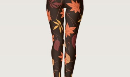 Falling Autumn Leaves Leggings