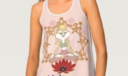 Lola Bunny Yoga Lotus Pose Tank Top