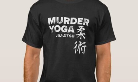 Murder Yoga – Jiu Jitsu with japanese ideographs T-Shirt