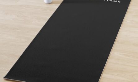 Template Add Company Business Logo Here Fitness Yoga Mat