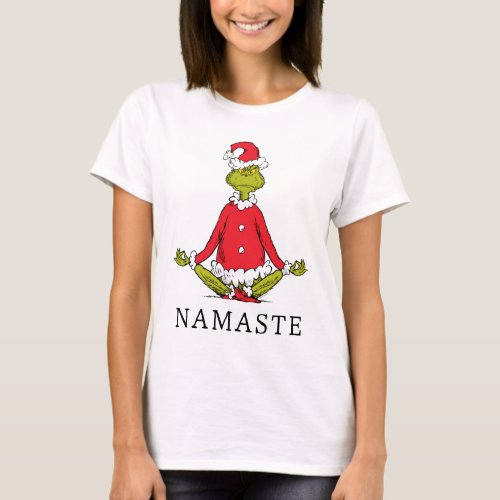 The Grinch | Namaste Santa Claus T-Shirt