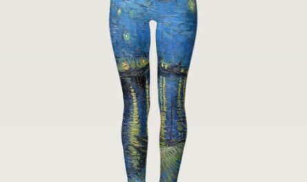 Vincent van Gogh – Starry Night Over the Rhone Leggings