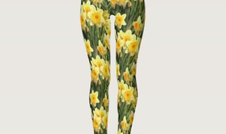 Yellow Spring Daffodils Leggings