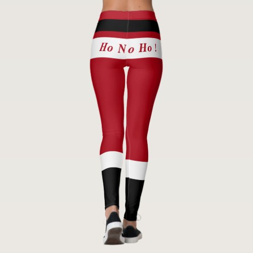 Merry Christmas Santa Claus Funny Leggings