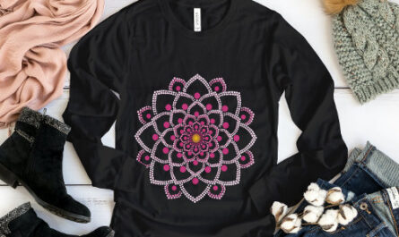 Simple Pink Mandala T-Shirt